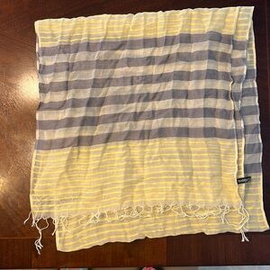 Beautiful Trades of Hope scarf. This is very light/sheer. Never used.